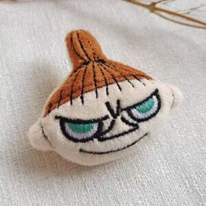 Little My Plush Pin Badge (New Without Tag)